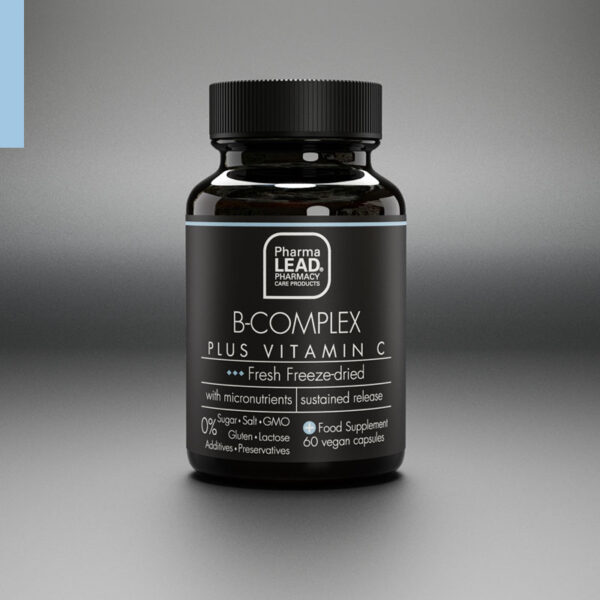 Pharmalead Black Range B Complex Plus Vitamin C, 60caps