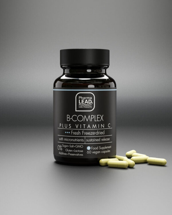 Pharmalead Black Range B Complex Plus Vitamin C, 60caps - Image 2
