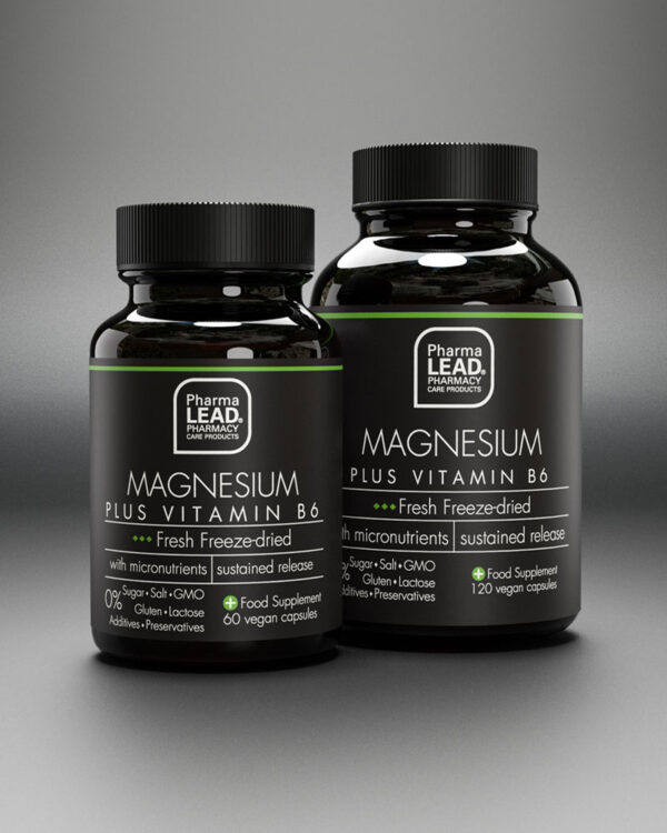 Pharmalead Black Range Magnesium Plus Vitamin B6, 60caps - Image 3