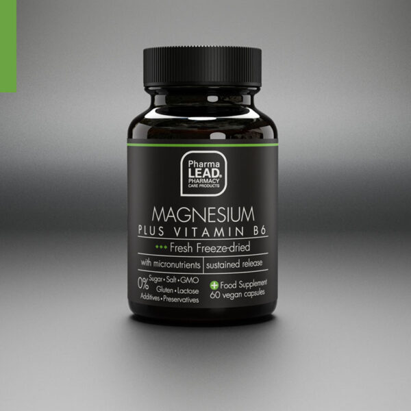 Pharmalead Black Range Magnesium Plus Vitamin B6, 60caps
