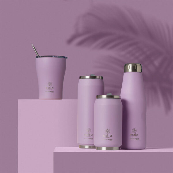 ΘΕΡΜΟΣ TRAVEL FLASK SAVE THE AEGEAN 500ml LAVENDER PURPLE - Image 4