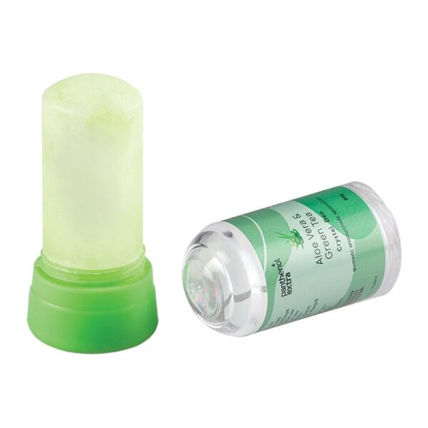 Medisei Panthenol Extra Crystal Aloe Vera & Green Tea Αποσμητικός Κρύσταλλος σε Roll-On 80gr