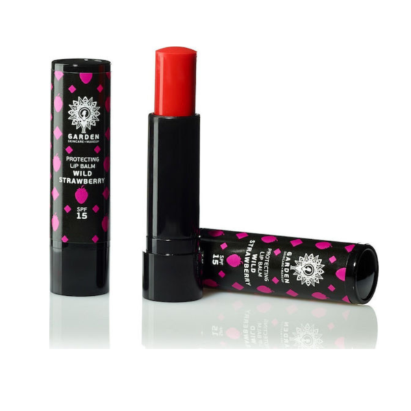 Garden Protecting Lip Balm SPF15 με Χρώμα Wild Strawberry 5.20gr