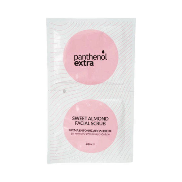 Panthenol extra Sweet Almond Facial Scrub 2x8ml