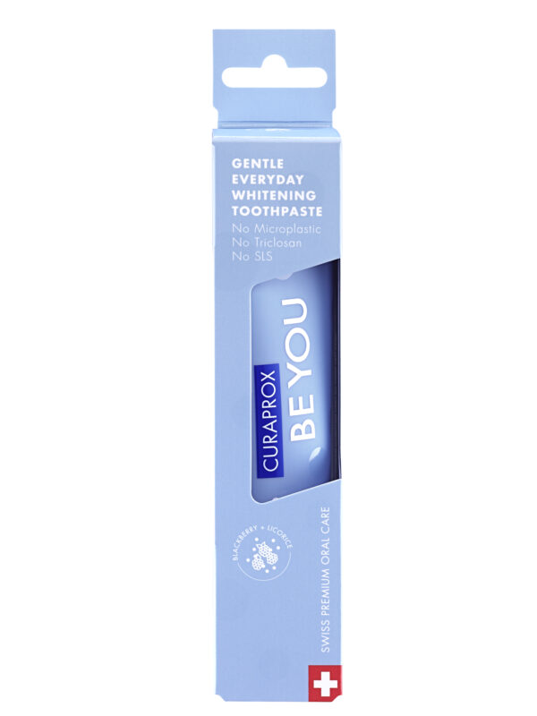 CURAPROX BE YOU Βατόμουρο+Γλυκόριζα Γαλάζιο PASTE 60ml