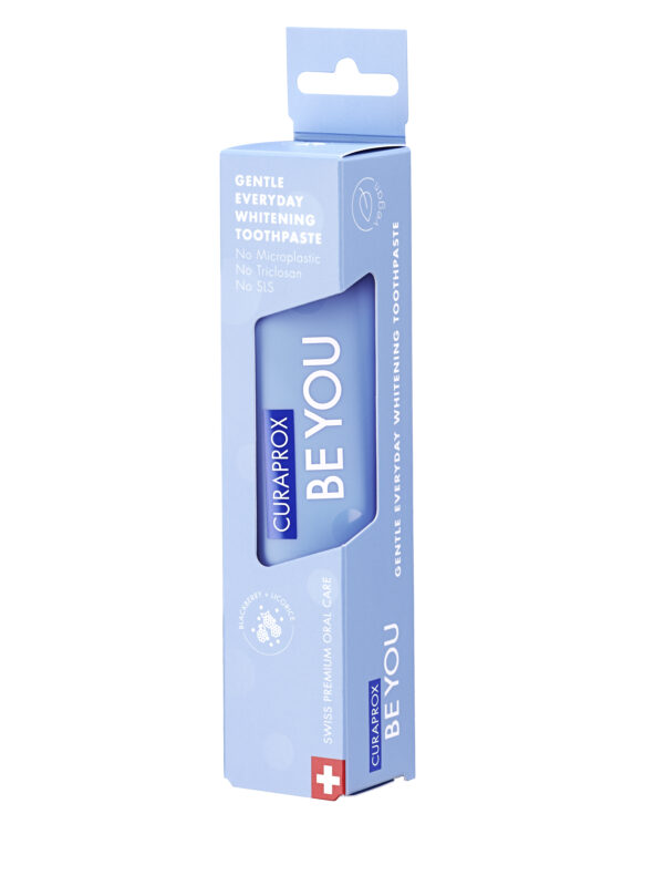 CURAPROX BE YOU Βατόμουρο+Γλυκόριζα Γαλάζιο PASTE 60ml - Image 2