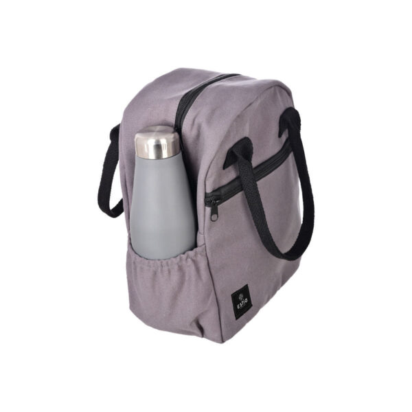 ESTIA SAVE THE AEGEAN - ΤΣΑΝΤΑ ΦΑΓΗΤΟΥ MY COOL BAG ΙΣΟΘΕΡΜΙΚΗ 7lt FJORD GREY - Image 4