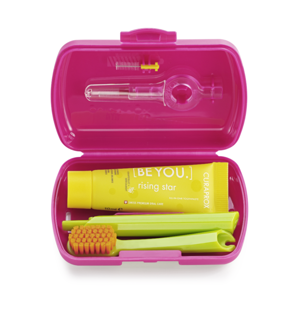 Curaprox Be You Travel Set Φούξια - Image 2
