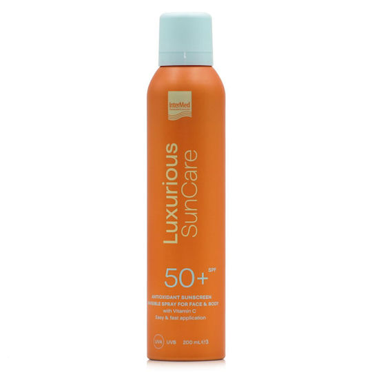 Intermed Luxurious Suncare Antioxidant Sunscreen Invisible Spray SPF50+ 200ML