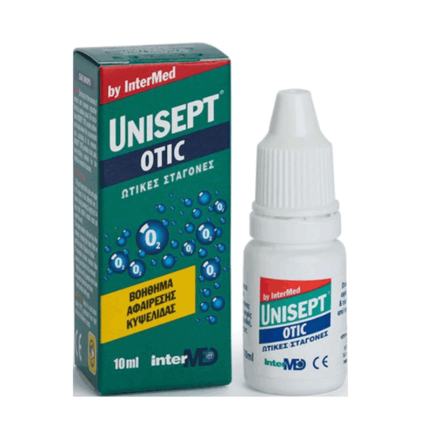 InterMed Unisept Otic Σταγόνες για Καθαρισμός Αυτιών 10ml