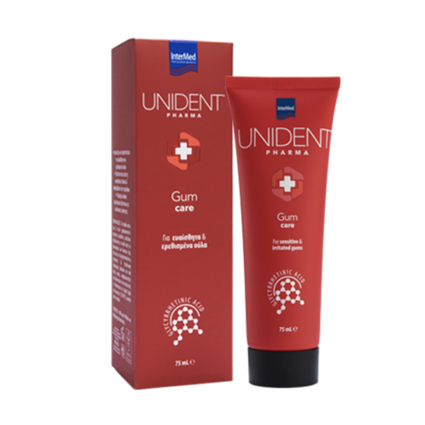 Intermed Unident Pharma Gum Care Οδοντόπαστα για Ευαίσθητα & Ερεθισμένα Ούλα, 75ml