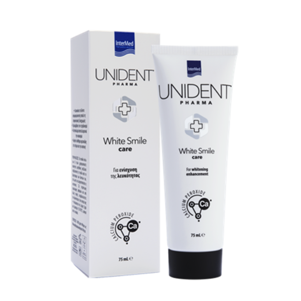 Intermed Unident Pharma White Smile Care Οδοντόκρεμα για Λεύκανση των Δοντιών, 75ml