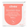 Clinea Moonlight Glow Refill Gel Προσώπου Νυκτός για Αντιγήρανση & Λάμψη 50ml - Image 3