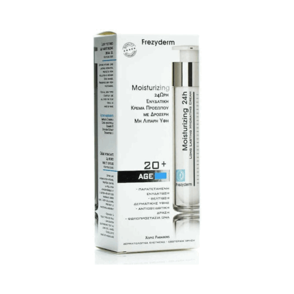 Frezyderm Moisturizing Light 24ωρη Ενυδατική Κρέμα Προσώπου για Ξηρές Επιδερμίδες με Ceramides & Πεπτίδια 50ml - Image 3