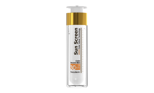 Frezyderm Sun Screen Color Velvet Αδιάβροχη Αντηλιακή Κρέμα Προσώπου SPF30 με Χρώμα 50ml