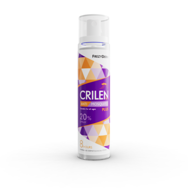 Frezyderm Crilen Anti-Mosquito Plus Spray Ενυδατικό Σπρέι Κατά των Κουνουπιών με 20% IR3535, 100ml - Image 4