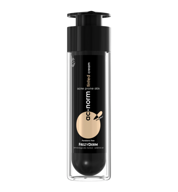 Frezyderm AC Norm Tinted Cream Επικαλυπτική Κρέμα Προσώπου με Χρώμα για Ατέλειες, 50ml