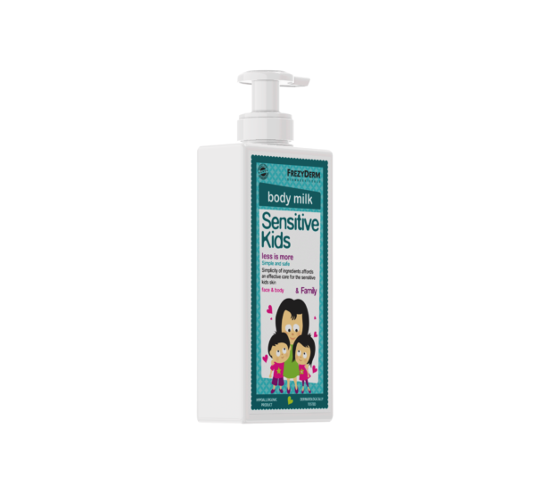 Frezyderm Sensitive Kids Body Milk & Family Παιδικό Γαλάκτωμα Σώματος για όλη την Οικογένεια, 200ml - Image 2