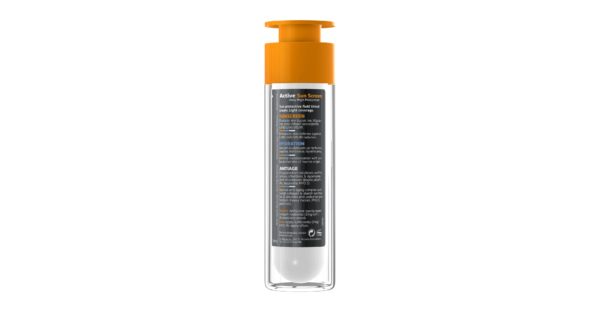Frezyderm Active Sun Screen Tinted Face Fluid SPF 50+ Aντηλιακή Kρέμα Προσώπου με Χρώμα, 50ml - Image 2