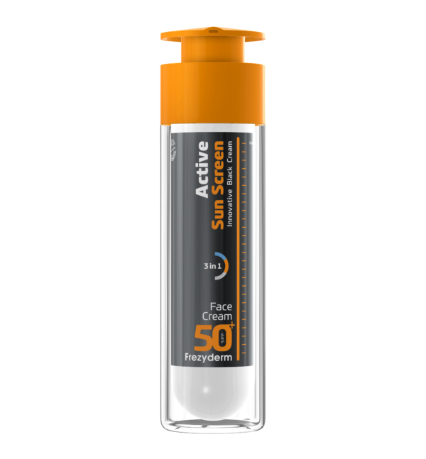 Frezyderm Active Sun Screen Tinted Face Fluid SPF 50+ Aντηλιακή Kρέμα Προσώπου με Χρώμα, 50ml