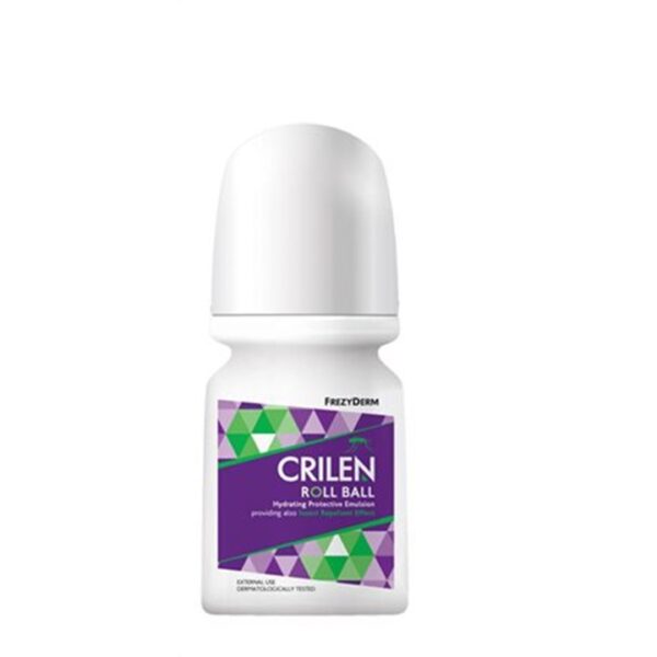 Frezyderm Crilen Roll Ball Ενυδατικό Εντομοαπωθητικό Γαλάκτωμα, 50ml