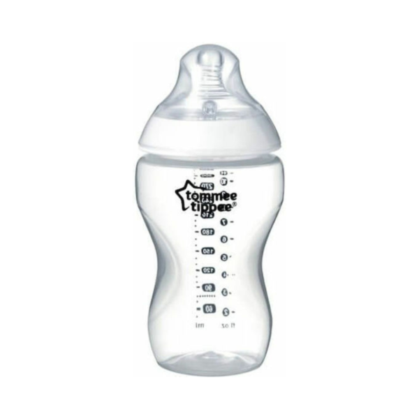 Tommee Tippee Πλαστικό Μπιμπερό Closer to Nature Κατά των Κολικών με Θηλή Σιλικόνης 340ml για 2+ μηνών - Image 2