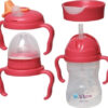 B.Box Εκπαιδευτικό Sippy Cup 4 in 1 Raspberry