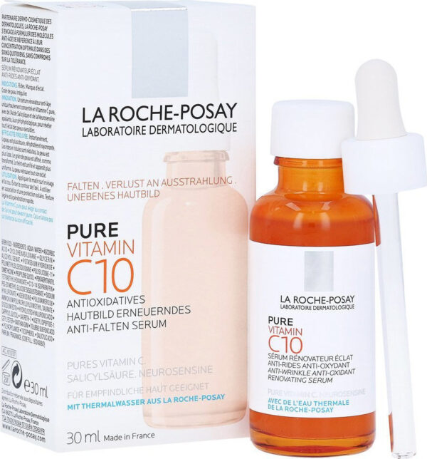 La Roche Posay Pure Vitamin C10 Αντιγηραντικό Serum Προσώπου με Βιταμίνη C 30ml - Image 4