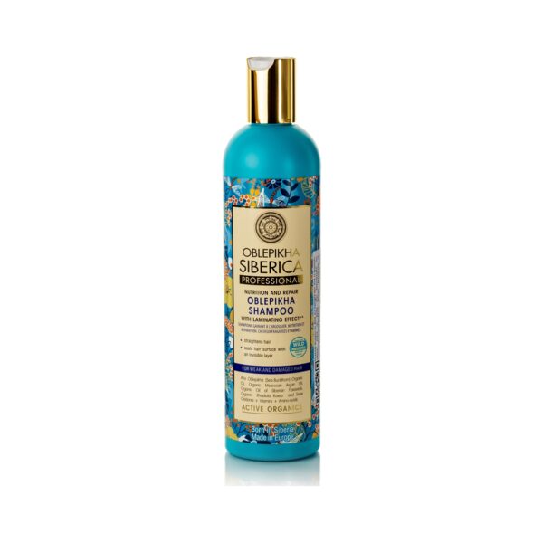 Natura Siberica Oblepikha for Weak and Damaged Hair Σαμπουάν Αναδόμησης/Θρέψης για Ταλαιπωρημένα Μαλλιά 400ml