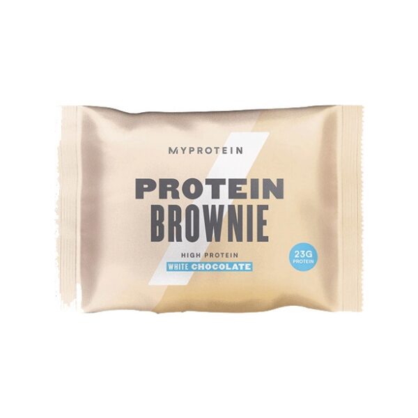 Myprotein Protein Brownie Μπάρα με 23gr Πρωτεΐνης & Γεύση Λευκή Σοκολάτα 75gr