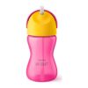 Philips Παιδικό Ποτηράκι "Bendy" από Πλαστικό Ροζ 300ml για 12m+ SCF798/02