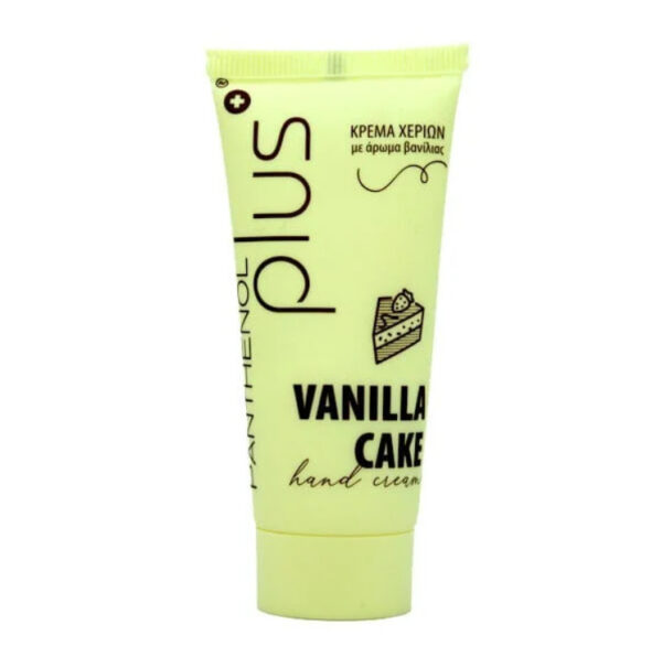 Panthenol Plus Ενυδατική και Αντιγηραντική Κρέμα Χεριών Vanilla Cake 30ml
