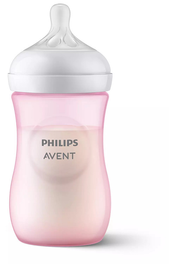 Philips Πλαστικό Μπιμπερό Natural Response με Θηλή Σιλικόνης 260ml για 1+ μηνών SCY903/11