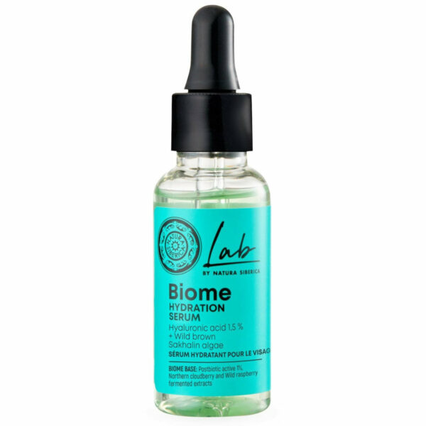 Natura Siberica Lab Biome Hydration Ενυδατικό Serum Προσώπου με Υαλουρονικό Οξύ 30ml