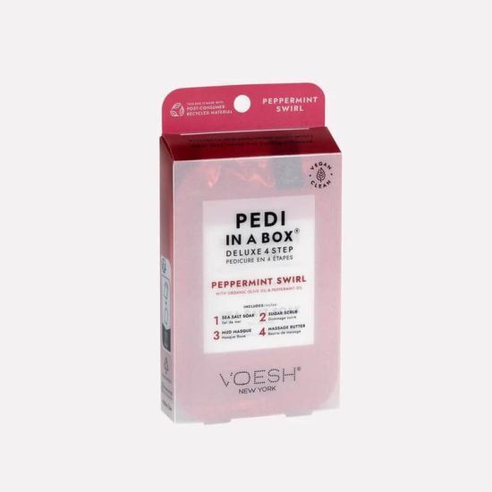 Voesh Pedi In A Box Peppermint Swirl Deluxe Ενυδατικά Άλατα Ποδιών 1τμχ