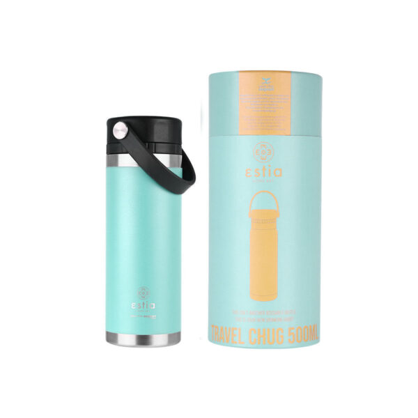 Estia Travel Chug Save Aegean Bermuda Green 500ml
