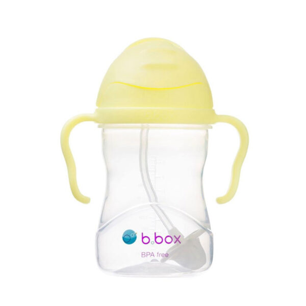 B.Box Παιδικό Ποτηράκι Sippy Cup από Πλαστικό Κίτρινο 240ml για 6m+ BB522