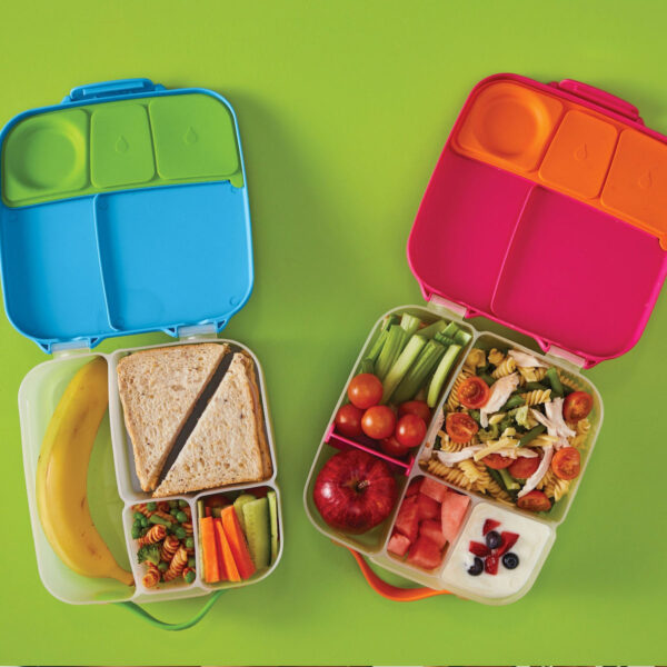 B.Box Mini Lunchbox Πλαστικό Παιδικό Δοχείο Φαγητού 2lt Μπλε 23.5 x 21.5 x 6.5εκ. 5906677 - Image 2