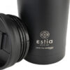 Estia Travel Mug Save The Aegean Ποτήρι Θερμός Ανοξείδωτο Midnight Black 450ml - Image 5
