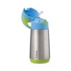 B.Box Μπουκάλι Θερμός με Καλαμάκι Γαλάζιο 350ml BBOX-121 - Image 2