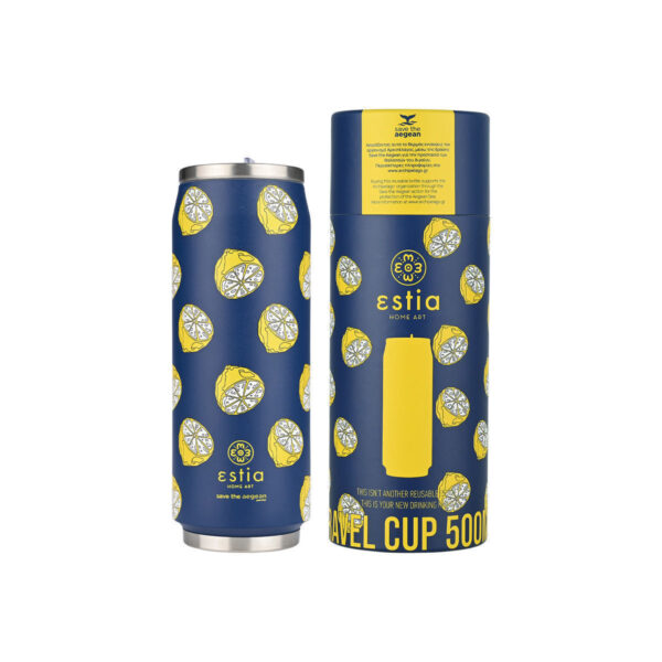 Estia Travel Cup Save the Aegean CITRUS INFUSION 500ml