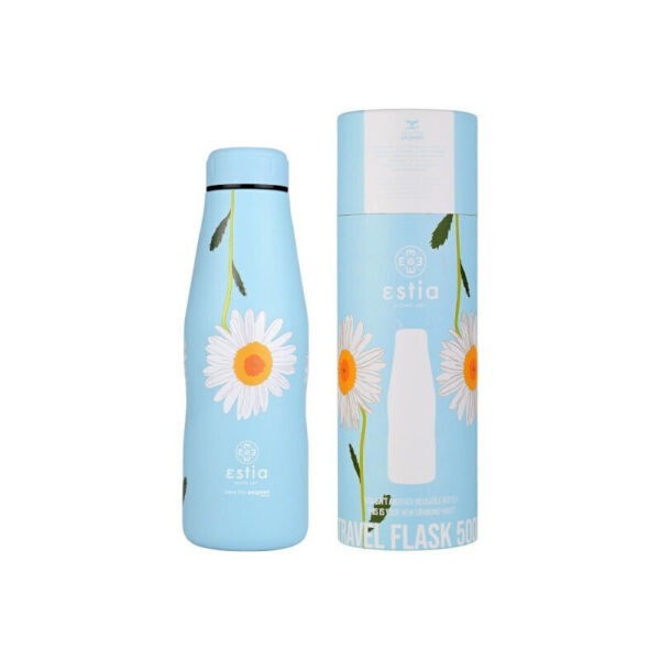 Estia Travel Flask Save the Aegean DREAMY SKY 500ml