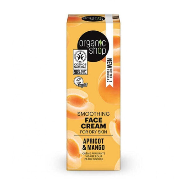 Natura Siberica Apricot & Mango Ενυδατική Κρέμα Προσώπου Ημέρας για Ξηρές Επιδερμίδες 50ml - Image 2