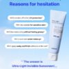 Cosrx Ultra-Light Invisible Αντηλιακή Κρέμα Προσώπου SPF50+ 50ml - Image 7