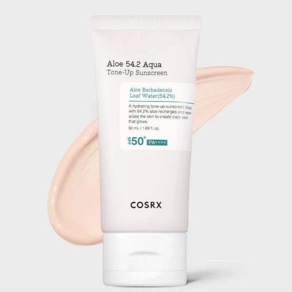 Cosrx Aloe 54.2 Aqua Tone Up Αντηλιακό Προσώπου SPF50 50ml
