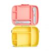 Munchkin Πλαστικό Παιδικό Σετ Φαγητού Yellow / Pink 12531 - Image 8