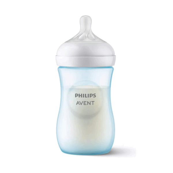 Philips Πλαστικό Μπιμπερό Natural Response με Θηλή Σιλικόνης 260ml για 1+ μηνών SCY903/21
