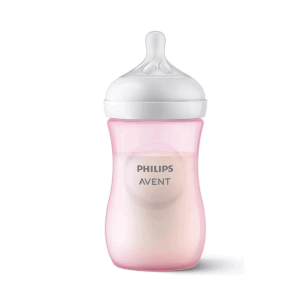 Philips Πλαστικό Μπιμπερό Natural Response με Θηλή Σιλικόνης 260ml για 1+ μηνών SCY903/11