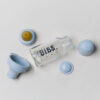 Bibs Γυάλινο Μπιμπερό με Θηλή Καουτσούκ 110ml για 0+ μηνών Dusky Lilac - Image 3