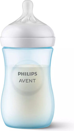 Philips Πλαστικό Μπιμπερό Natural Response με Θηλή Σιλικόνης 260ml για 1+ μηνών SCY903/21